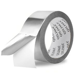 Aluminum Foil Tape, Professional Adhesive Aluminum Foil Tape for HVAC Pipe, Aluminum Repair Air Duct Tape - 2 Inch by 66 Feet (22 Yards)