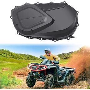 Cvt Air Guide Outer Clutch Cover Compatible with Can Am Outlander Renegade 500 570 800 850 1000 2007-2020 Replace for 420611397 CVT Variator Clutch Housing Outer Clutch Drive Belt Cover