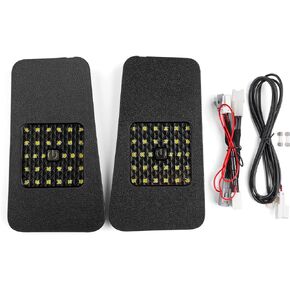Powerty Compatible with LED Lights Toyota Highlander 2024 2023 2022 2021 2020 Cargo Lamps Decorative Atmosphere Lamp Trunk Ceiling Lighting 2 PCS (Only for Electric Tailgate Versions)