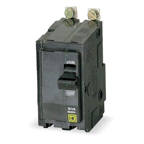 Square D Bolt On Circuit Breaker, 40 Amps, Number of Poles: 2, 120/240VAC AC Voltage Rating - QOB240