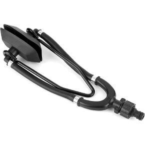 Outboard Motor Flusher,Outboard Boat Motor Water Flusher Dual Feed Large Rectangular Ear Muffs Fast Connection