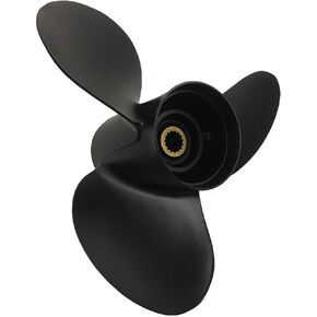 Propeller for Suzuki 14x19 14x17 13 1/2x15 13 1/4x17 13 3/4x17 13 3/4x19 13 3/4x21 13x19 DF70/80/90/100/115/140HP 15 Spline RH Aluminum
