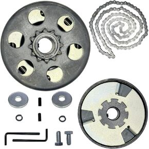 Go Kart Clutch 3/4" Bore 12 Tooth with #35 Chain 12T Centrifugal Clutch Compatible with Minibike Fun Kart Predator 212 2-6.5HP Engine