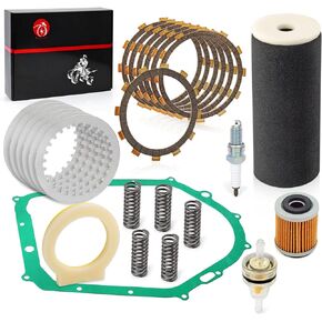 Clutch Kit Heavy Duty Springs and Gasket Air Filter Foam for YAMAHA Warrior 350 Raptor 350 1987-2014
