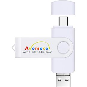 128GB 3 in 1 Photo Backup Stick for Cell Phones with TypeC/USB C&Micro Port,Tablets.Compliant with iPhone15,15pro,promax&Samsung, LG,Google,Hua Wei,Moto, one Plus.etc.