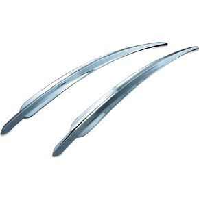 Kuryakyn 7214 Motorcycle Accent Accessory: Rear Fender Flares for 2009-19 Harley-Davidson Trike Motorcycles, Chrome, 1 Pair , black
