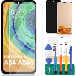 TFT for Samsung A54 Screen Replacement for Samsung Galaxy A54 5g LCD Display Touch Screen Replacement for Samsung SM-A546 Digitizer Repair Kits(Without Fingerprint)