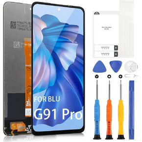 for BLU G91 Pro Screen Replacement, LCD Display for BLU G91 Pro G0530WW 6.7" Touch Screen Digitizer Glass Full Assembly with Repair Tools