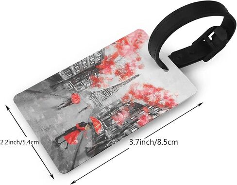 Abstract Elk Luggage Tags Funny Name ID Card Suitcase Identifier Ladies Men Women Travel Bag Tags in Saudi Arabia