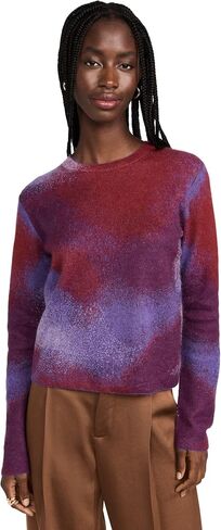 Vince Women's Ombre Jacquard Crew Sweater in Saudi Arabia