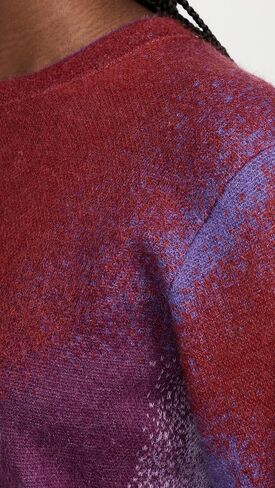Vince Women's Ombre Jacquard Crew Sweater in Saudi Arabia