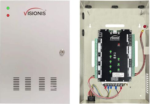 Visionis 4 Door Network Access Control Panel, TCP/IP, Software, Cabinet in Kuwait