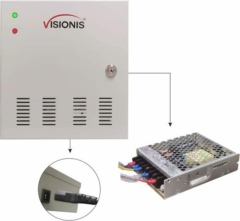 Visionis 4 Door Network Access Control Panel, TCP/IP, Software, Cabinet in Kuwait