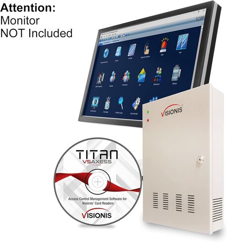 Visionis 4 Door Network Access Control Panel, TCP/IP, Software, Cabinet in Kuwait