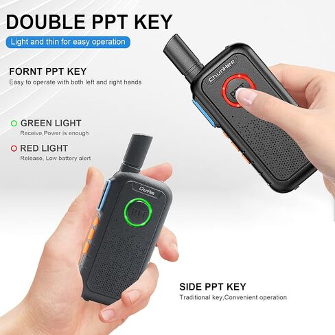 نظام اتصال داخلي لاسلكي من ChunHee لنظام اتصال داخلي للمنزل والمنزل لكبار السن/الأطفال/الحوامل-اتصال داخلي لاسلكي للمكتب ثنائي الاتجاه من غرفة إلى غرفة نظام اتصالات للمشي لمسافات طويلة/التخييم/المناسبات، 2 حزمة in Kuwait