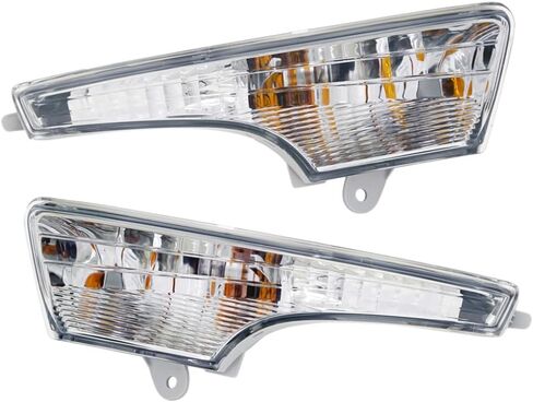 For 2013-2016 Nissan Altima Pair Driver and Passenger Side Turn Signal/Side Marker Light With Bulbs CAPA Certified Included NI2530118 NI2531118 - Replaces 26135-3TA0A 26130-3TA0A ;for Sedan in Saudi Arabia
