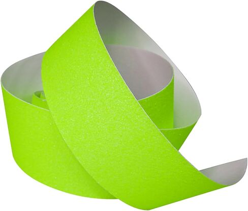 شريط مضاد للانزلاق مقاس 5.08 سم، يتوهج في الشريط الداكن، شريط عالي التحمل مضاد للانزلاق لسلالم حمام السباحة في الهواء الطلق وآلات سكوتر داخلية ومعدات شرائط صنفرة مضادة للانزلاق، 16.5 قدم in Kuwait