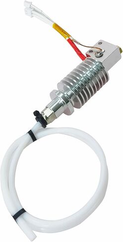 ترقية 24 فولت 45 وات V5 J-Head Volcano Hotend عالي التدفق، قطعتان من الجوارب السيليكون 300 درجة مئوية + 5 قطع فوهات 0.4 مم متوافقة مع أجزاء الطابعة ثلاثية الأبعاد ANYCUBIC Vyper/Kobra Max/Kobra Plus (نهاية ساخنة) in Kuwait