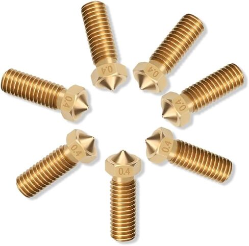 ترقية 24 فولت 45 وات V5 J-Head Volcano Hotend عالي التدفق، قطعتان من الجوارب السيليكون 300 درجة مئوية + 5 قطع فوهات 0.4 مم متوافقة مع أجزاء الطابعة ثلاثية الأبعاد ANYCUBIC Vyper/Kobra Max/Kobra Plus (نهاية ساخنة) in Kuwait