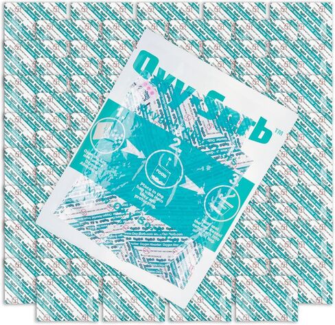 Oxy-Sorb 300cc Oxygen Absorbers for Food Storage (10 Pack) - Preserving Food Freshness with Food Grade Oxygen Absorbers for Long-Term Storage in Saudi Arabia