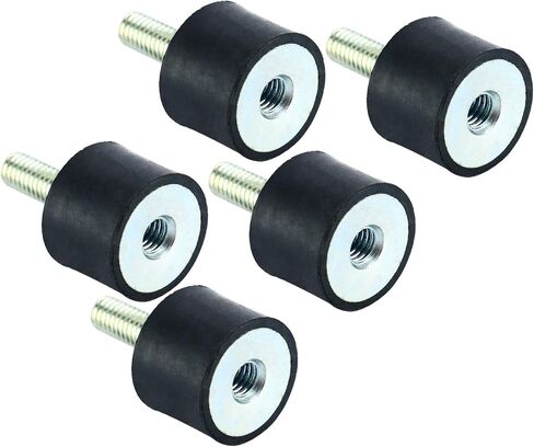 5Pcs M6 Rubber Mounts Shock Absorber Anti Vibration Silentblock Car Boat Bobbins (M6) in Saudi Arabia