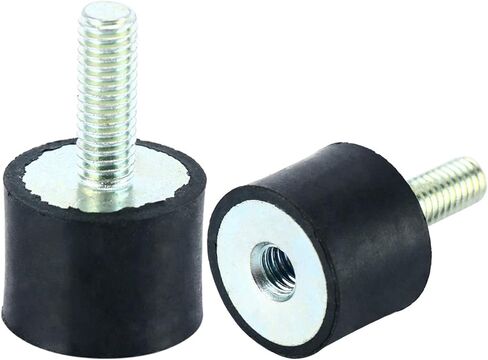 5Pcs M6 Rubber Mounts Shock Absorber Anti Vibration Silentblock Car Boat Bobbins (M6) in Saudi Arabia