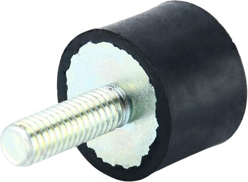 5Pcs M6 Rubber Mounts Shock Absorber Anti Vibration Silentblock Car Boat Bobbins (M6) in Saudi Arabia