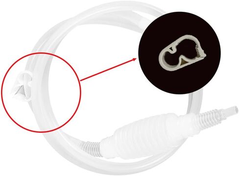 20 قطعة 1/4 "- 1/2" مشبك أنبوب قابل للتعديل، مشابك خرطوم الأنابيب البلاستيكية صمام التحكم في التدفق لقرصة المختبر in Kuwait