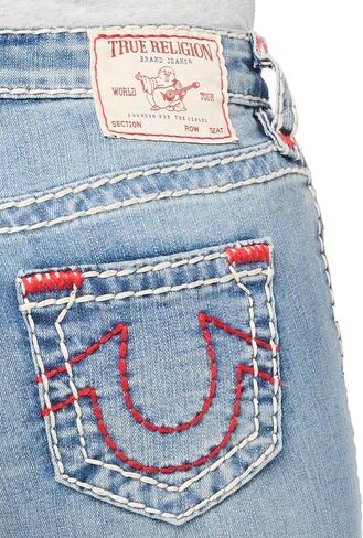 True Religion Women's Becca Midrise Super T Boot Cut Jean in Saudi Arabia