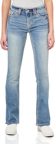 True Religion Women's Becca Midrise Super T Boot Cut Jean in Saudi Arabia