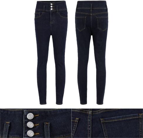 Women High Waisted Skinny Stretch Jeans Butt Lifting Slim Fit Classic Denim Pants in Saudi Arabia