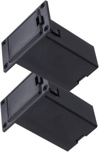 2 قطعة صندوق بطارية لاقط لاقطات الجيتار الكهربائي غطاء حامل غطاء البطارية 9 فولت ملحقات الجيتار الكهربائي باس الجيتار الصوتي صندوق لاقط الجيتار صندوق مقصورة أجزاء الجيتار in Kuwait