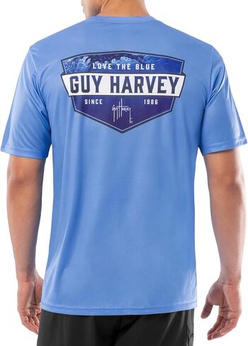 Guy Harvey Men's Short Sleeve Performance T-Shirt with UPF 30+ Sun Protection in Kuwait