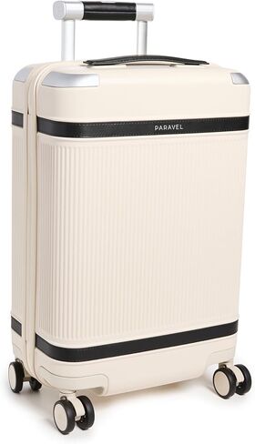 Paravel Aviator Carry-On Suitcase, Domino Black, One Size in Kuwait