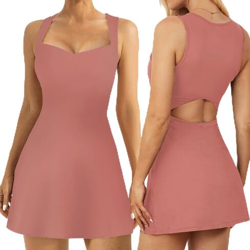 Women's Sweetheart Neck Mini Dress Cutout Back Flare Sleeveless Tank Top Bodycon Sexy Party Cocktail Dresses in Saudi Arabia