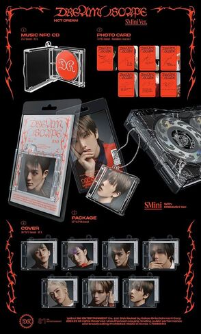 حافظة الألبوم المصغر NCT Dream() Scape 5th + بطاقة الصور + المحتويات + التتبع مختومة (إصدار QR) in Saudi Arabia