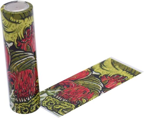 10 قطع من أغطية أفلام إعادة التغليف 18650 للبطارية، غطاء واقي الأكمام المنكمشة بالحرارة، غلاف أنبوبي لـ 18650 بطاريات قابلة لإعادة الشحن، 5 أنماط (10 قطع) in Kuwait