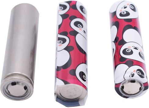 10 قطع من أغطية أفلام إعادة التغليف 18650 للبطارية، غطاء واقي الأكمام المنكمشة بالحرارة، غلاف أنبوبي لـ 18650 بطاريات قابلة لإعادة الشحن، 5 أنماط (10 قطع) in Kuwait