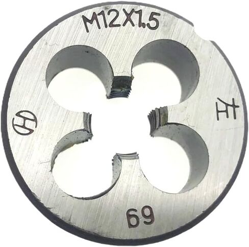 M12x1.5 مجموعة الصنبور والقالب LH اليد اليسرى آلة مترية M12 x 1.5 صنبور لولبي يموت آلة مخددة مستقيمة، M12 x 1.5 مجموعة صنبور دائرية لليد اليسرى in Kuwait