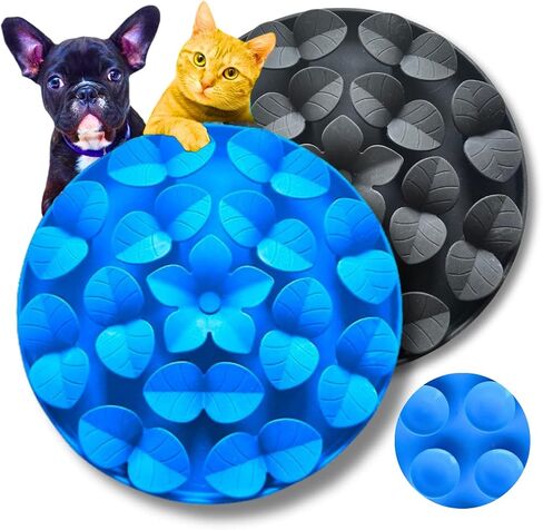 Lick Mat for Dogs, Slow Feeding Licking Pad, Dog Lick Mat, Boredom and Anxiety Relief | Healthier Eating Habits | Grooming Training, Calming Mat, Snuffle Mat for Dogs, Slow Feeder Dog Bowl in Saudi Arabia