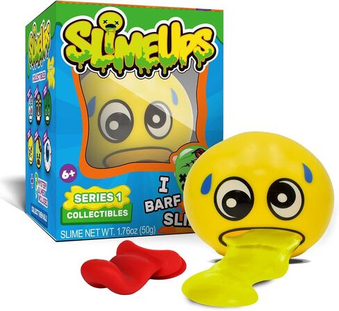 Slime ups 3.2In Round Expression Stress Ball, Novelty Stress Relief Squeeze Toys, Tricky Play Fidget Toys, Vent Decompression Slime Ball Stress Relief Toys Tricky Game (Sweaty Steve) in Saudi Arabia
