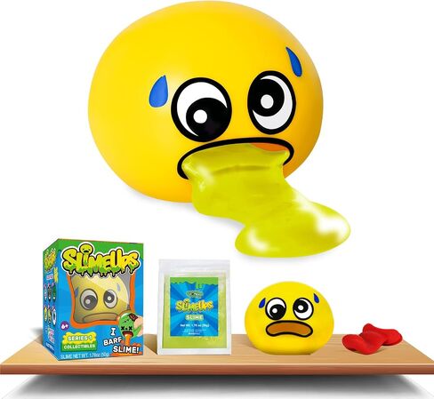 Slime ups 3.2In Round Expression Stress Ball, Novelty Stress Relief Squeeze Toys, Tricky Play Fidget Toys, Vent Decompression Slime Ball Stress Relief Toys Tricky Game (Sweaty Steve) in Saudi Arabia