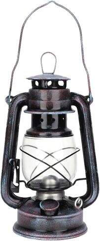 24cm Hurricane Lantern, Classic Kerosene Lamp Outdoor Decorative Vintage Kerosene Lantern Oil Lamp Portable Outdoor Camping Lights in Saudi Arabia