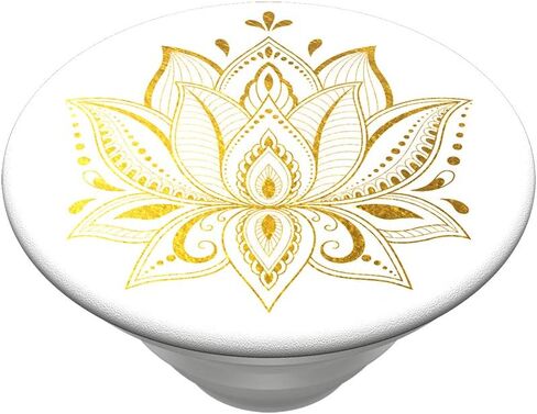 PopSockets PopTop (الجزء العلوي فقط. تباع القاعدة بشكل منفصل.): الجزء العلوي قابل للتبديل لقواعد PopGrip، وPopGrip Slide، وOtter+Pop & PopWallet+ - Golden Parana in Saudi Arabia