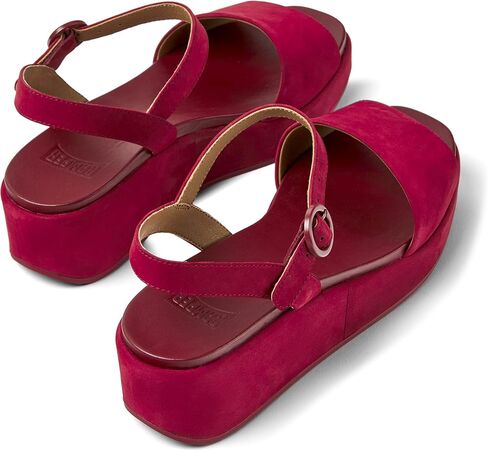 Camper Women's 2-Strap Sandal Wedge in Saudi Arabia