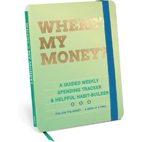 Knock Knock Where's My Money Habit Tracker Journal: A Guided Weekly Spending Tracker & Helpful Habit Builder