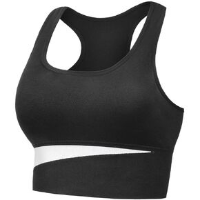 Sport Bras for Women High Support, 2024 New Racerback Sports Bra Padded High Impact Sport Bra Everyday Comfortable Bra