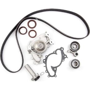 ECCPP TBK257 WPTO033 WP170-1920 TS26257 ITM257 TBW1002 TKT-004 TCKWP257 Timing Belt Water Pump Kit for Lexus ES300 RX300 for Toyota Avalon Camry Sienna Solara