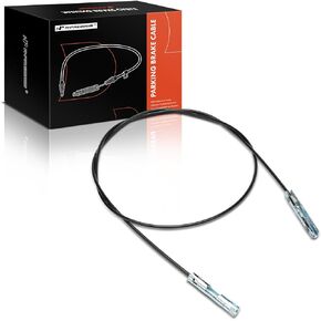 A-Premium Intermediate Side Parking Brake Cable Assembly Compatible with Chevrolet and GMC Models: Silverado 2500, Silverado 2500 HD, Silverado 3500 Classic, Sierra 2500 HD Classic, Sierra 3500