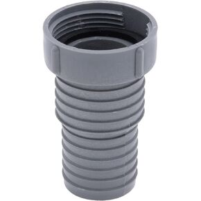 Ambassador Marine - Straight Hose Barb Adapter, 1-1/4 inch-F Thread to 1-1/4 inch & 1-1/2 inch Hose Barb - S00-0021-PL-W